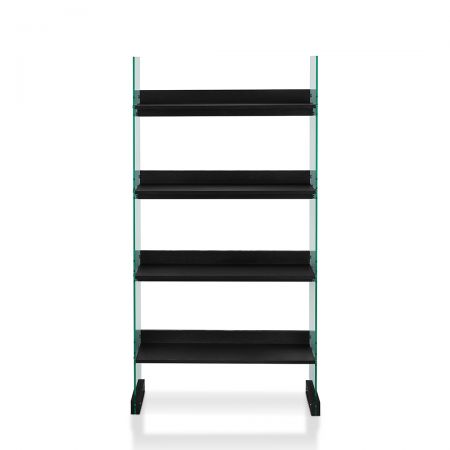 Leabhrán gloine gan phainéal cúil.